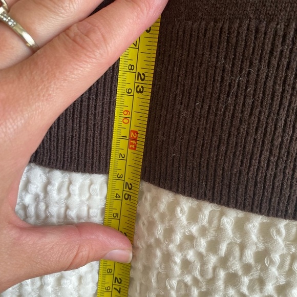 Wilfred x Aritzia Women’s V Neck Wool Blend Cardigan in Brown Size XS Minimal - Picture 6 of 6